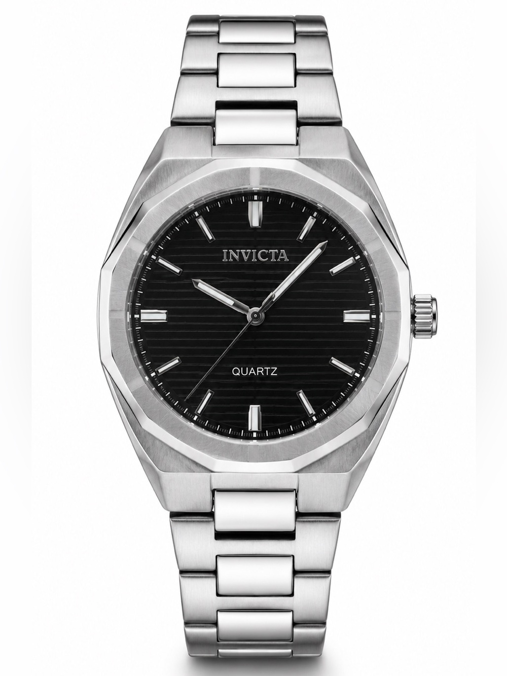 Invicta Celestial Polaris 69210 Men’s Steel Watch Black Dial NIB